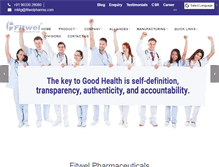Tablet Screenshot of fitwelpharma.com